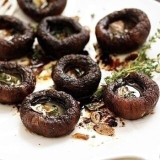 balsamic roasted portabella mushrooms