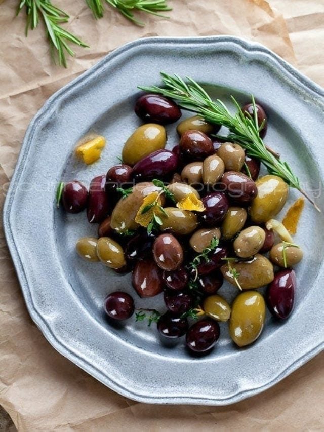 recipe for marinated olives