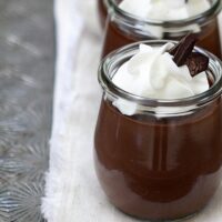 Dark Chocolate Orange Pudding