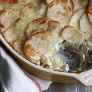 artichoke leek and potato casserole