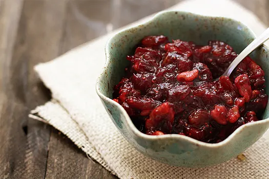 This Cranberry Orange Walnut Relish is so easy to make and will definitely become a staple at your Thanksgiving table.