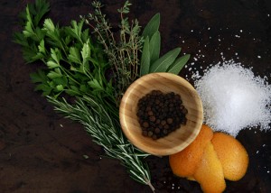 ingredients for citrus turkey brine