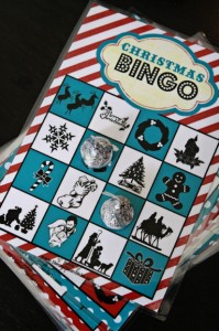 christmas bingo cards