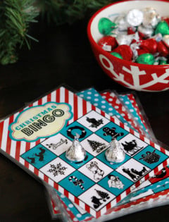 christmas book bingo activity