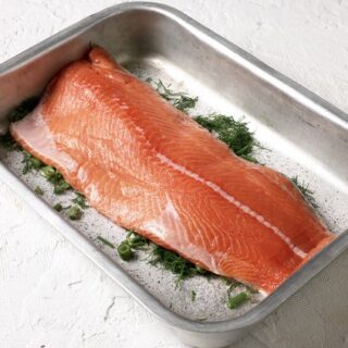 norwegian salmon gravlax