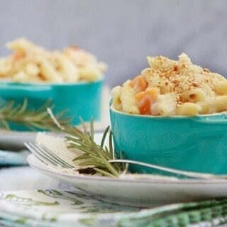 Baked Mac n Cheese with Gruyere and Butternut Squash
