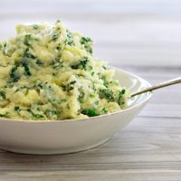 Colcannon with Leeks and Kale