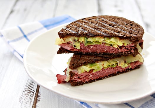 reuben panini for st. patrick’s day