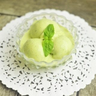 lemon basil ice cream recipe