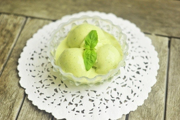 lemon basil ice cream recipe