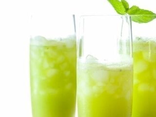 Sparkling Pineapple Mint Juice