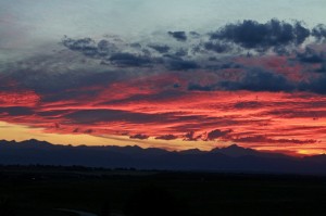 colorado sunsets