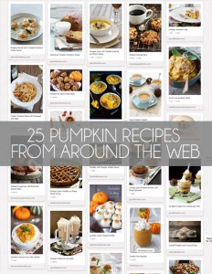 25 pumpkin recipes to try this fall