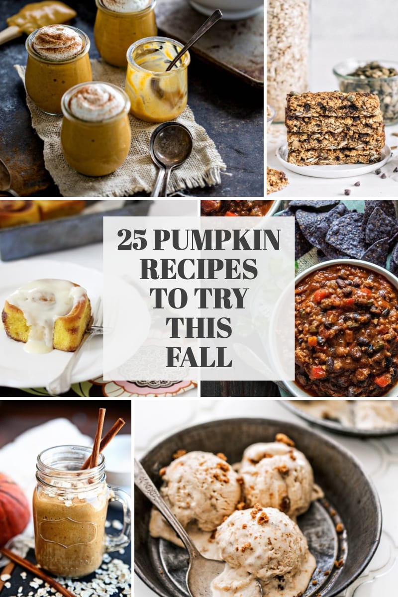 25 pumpkin recipes to try this fall
