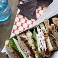 Turkey Sandwiches with Jarlsberg and Sun Dried Tomato Pesto