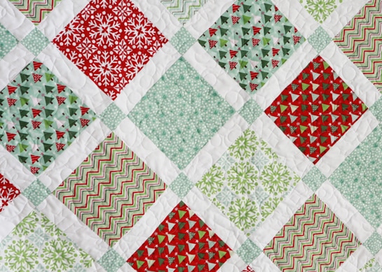 family christmas quilt