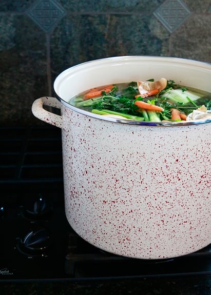 how to make easy homemade turkey stock