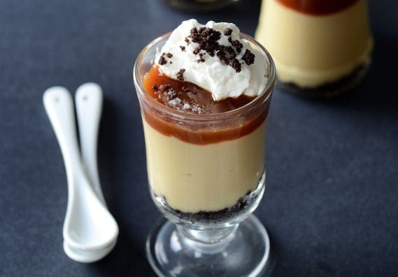 Butterscotch Budino with Salted Caramel – Modern Honey