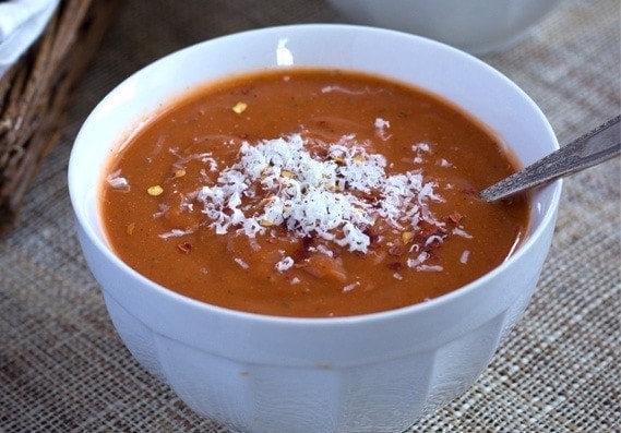 Quick & Healthy Tomato Bisque via Queen of Quinoa for Good Life Eats