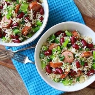 Fleur de Lolly: Zatarain's Cajun Sausage Chili with Red Beans and Rice