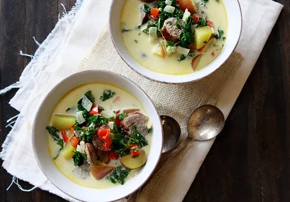Sausage Kale Soup (Copycat Olive Garden Zuppa Toscana) | Good Life Eats
