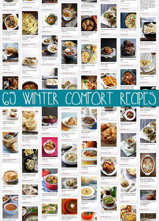 65 Winter Comfort Food Recipes
