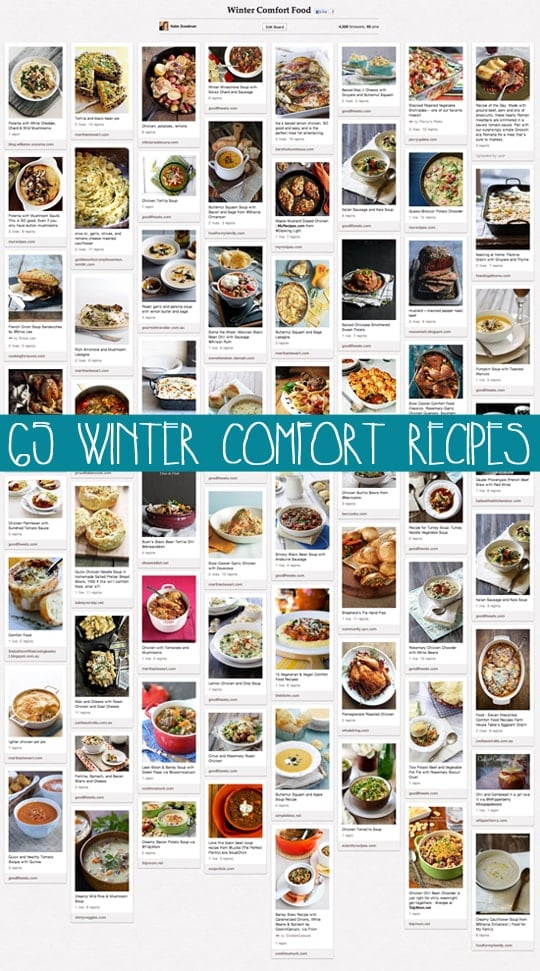 65 Winter Comfort Food Recipes