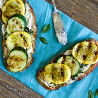 Grilled Summer Squash Sandwich