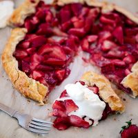 Fresh Strawberry Galette