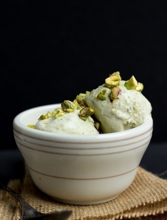 Dairy-Free Pistachio Ice Cream via @alyssarimmer