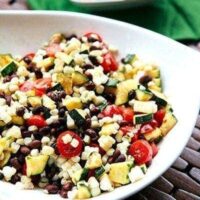 Fresh Zucchini Corn Salsa
