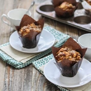 Caramel Pecan Pumpkin French Toast Muffin Cups