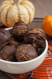 Pumpkin Pie Truffles Recipe from Carla's Confections