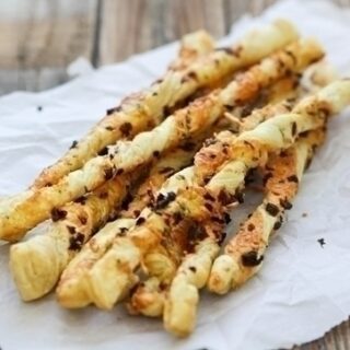 Rosemary Parmesan Cheese Straws