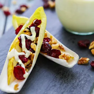 pear and endive appetizer