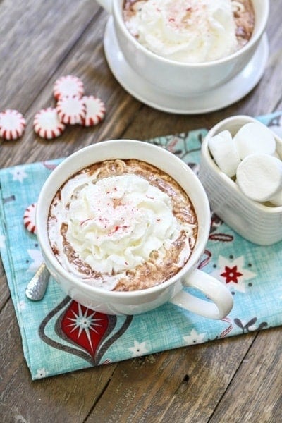 Candy Cane Cocoa