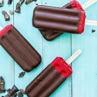 chocolate covered blood orange fruit bar