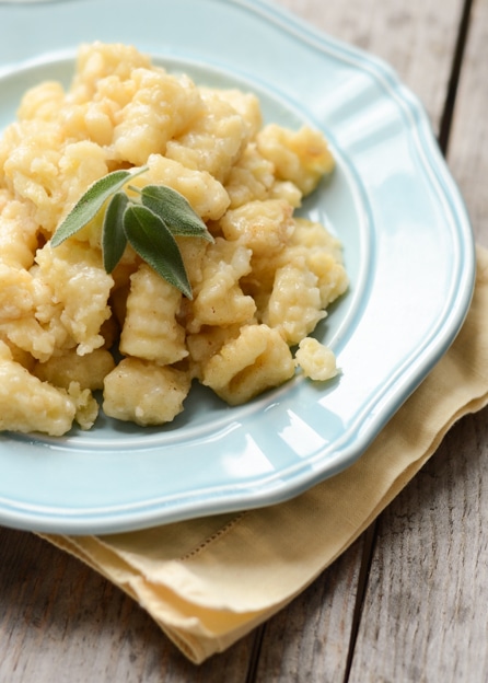 gnocchi with brown butter and sage