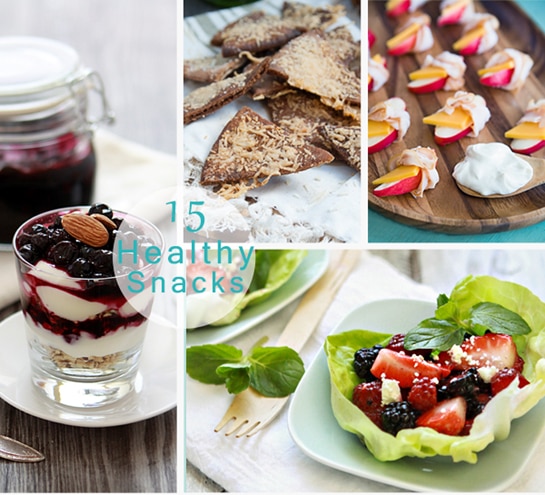 15 healthy snacks for the new year