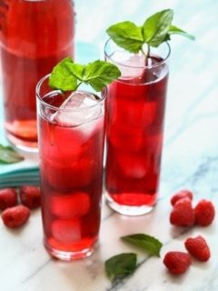 Raspberry Hibiscus Soda Recipe