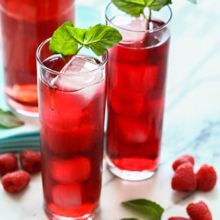 Raspberry Hibiscus Soda Recipe