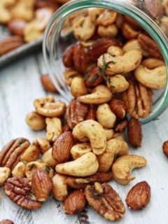 Sweet and Spicy Rosemary Bar Nuts