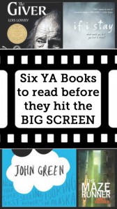 Six YA Books to read before they hit the big screen