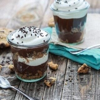 chocolate chip cookie pudding parfait recipe