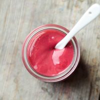 Raspberry Curd