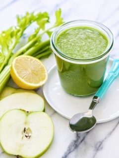 pineapple apple kale smoothie