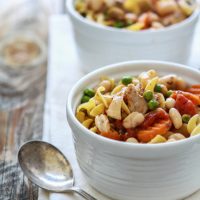 Slow Cooker Italian Chicken and Noodles