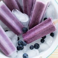 Blueberry Smoothie Pops