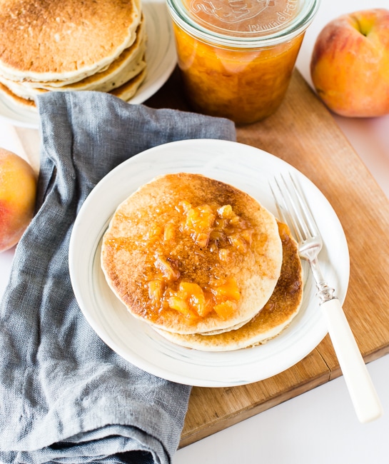 Cinnamon Peach Syrup