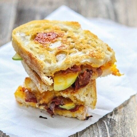 Bacon, Apple and Cheddar Grilled Cheese